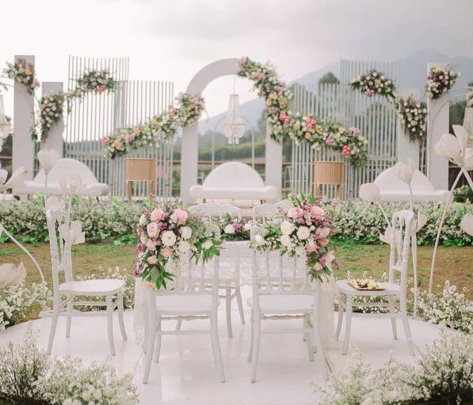 sewa dekorasi wedding outdoor